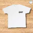 Camiseta Blanca de Algodón "No más dolor"