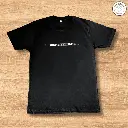 Camiseta Negra de Algodón "No más inseguridad"