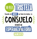 Mug "No más tristeza"