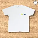 Camiseta Blanca de Algodón "No más tristeza"
