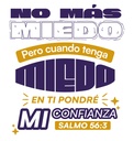 Camiseta de Algodón "No más miedo"