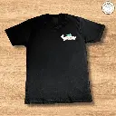 Camiseta Negra de Algodón "No más ansiedad"