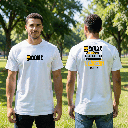 Camiseta de Algodón "No más dolor"