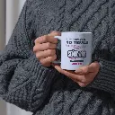 Mug "No más inseguridad"
